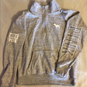 VS PINK quarter zip